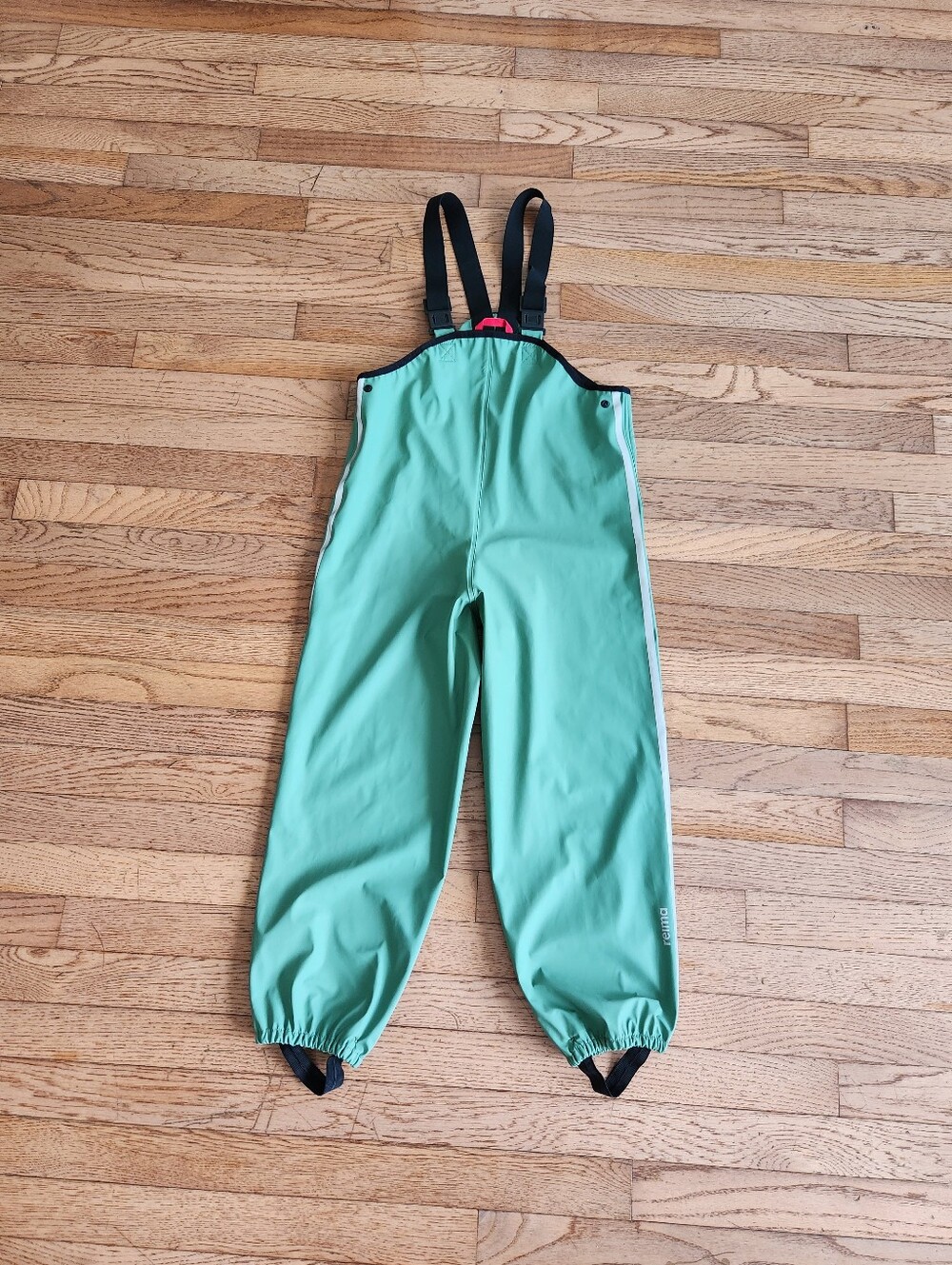 Boys/Girls reima Lammikko Waterproof Rubber Rain Pants Size 8 Youth